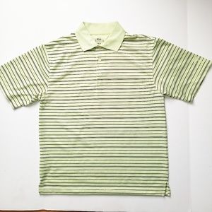 PGA Tour striped polo golf shirt